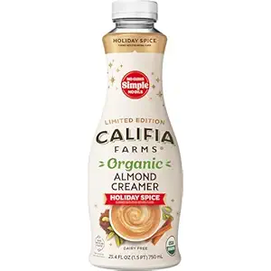 Organic Holiday Spice Almond Creamer, 25.4 FZ