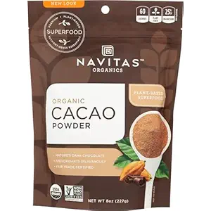 Organic Cacao Powder, 8 OZ