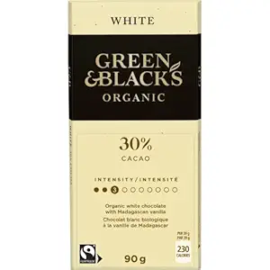 Organic White Chocolate Bar, 90 GR