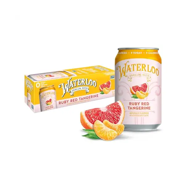 Ruby Red Tangerine Sparkling Water 12pk, 12 FZ 1