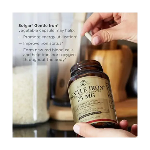 Gentle Iron Vegetable Caps, 180 CT 4