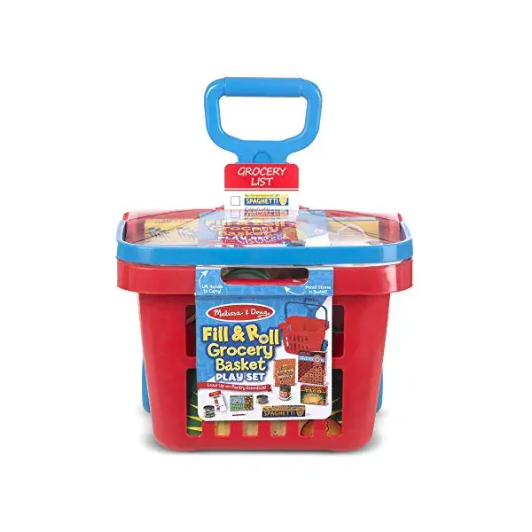 Rollling Grocery Basket, 1 EA 1