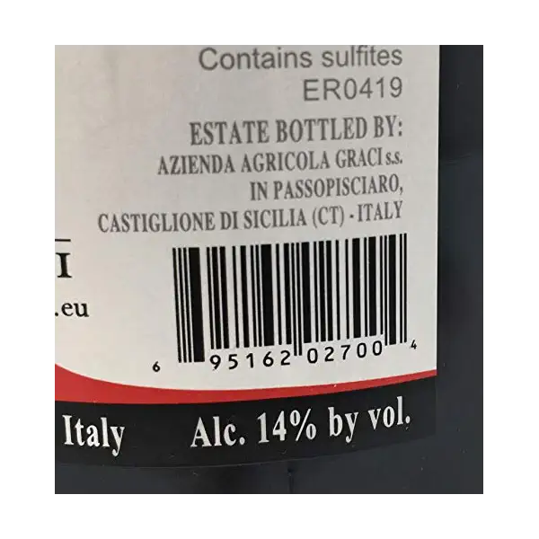 Etna Rosso, 750 ML 3