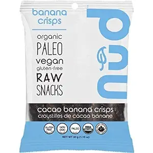 Organic Cacao Banana Crisps, 66 GR