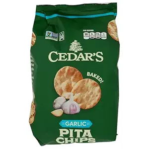 Baked Garlic Pita Chips, 6 OZ