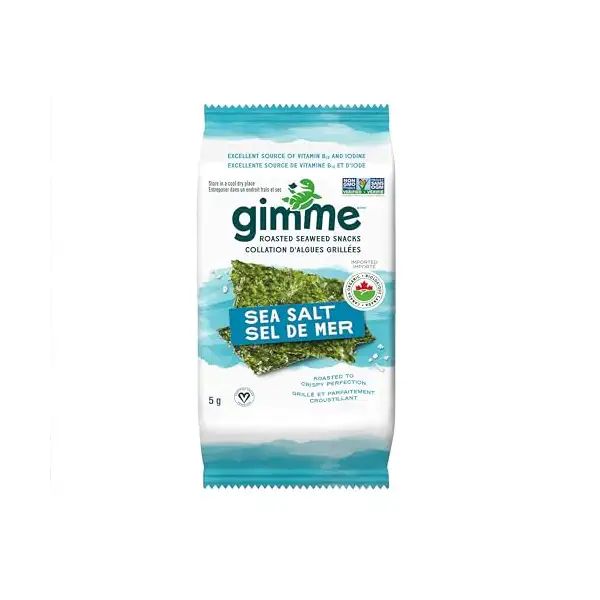 Organic Roasted Sea Salt Seaweed 1