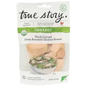 Organic Thick Carved Chicken, 6 OZ