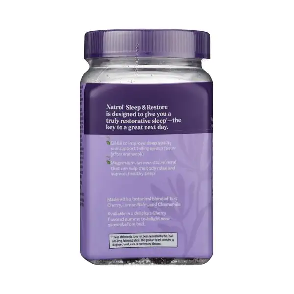 Sleep & Restore with Melatonin Gummies, 60 CT 2