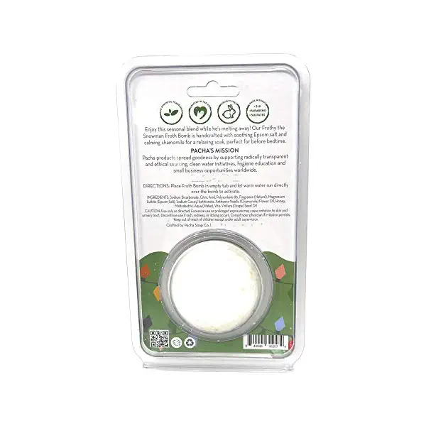 Frothy The Snowman Froth Bomb, 3 OZ 3