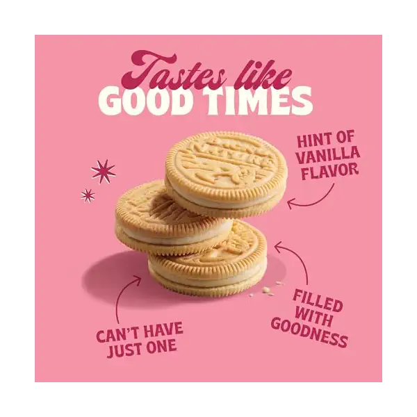 Golden Creme Sandwich Cookies, 8.25 OZ 3