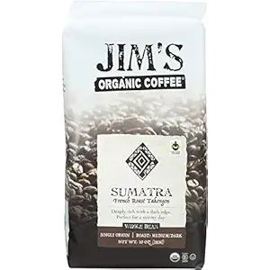 Organic Sumatra Whole Bean Coffee, 10 OZ