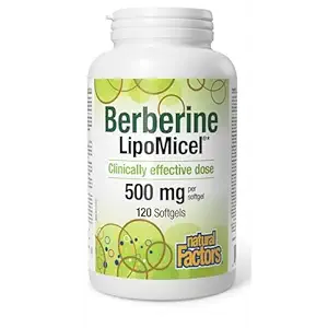 Berberine Lipomicel, 120 CT