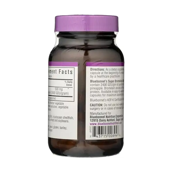 Super Bromelain 500 MG, 60 CT 2