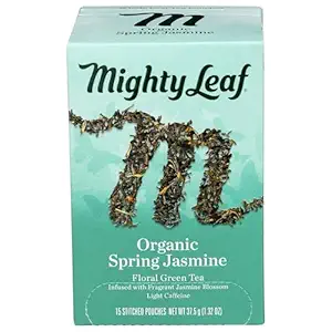 Organic Spring Jasmine Green Tea 15 Count, 15 CT