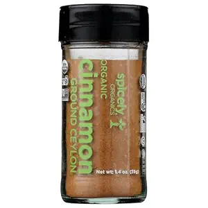 Organic Jar Cinnamon Ground True, 1.4 OZ