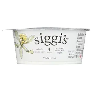 Vanilla Whole Milk Skyr Yogurt, 4.4 OZ