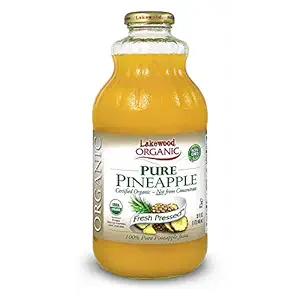 Organic Pineapple Juice, 946 ML