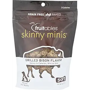 Skinny Minis Grilled Bison Dog Treats, 5 OZ