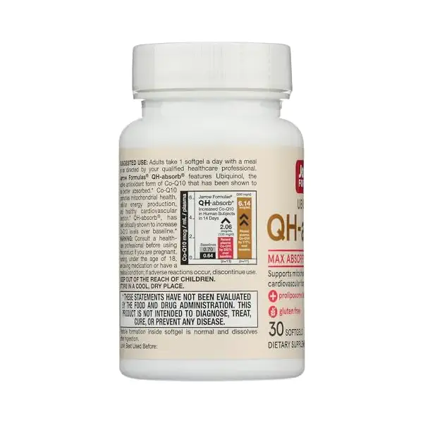 Qh-Absorb CoQ10 200 MG, 30 CT 4