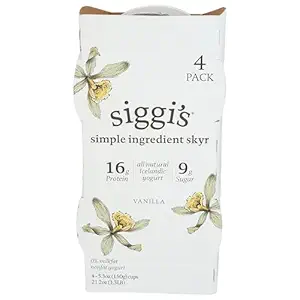 Vanilla Non Fat Skyr Yogurt 4 Pack, 21.2 OZ