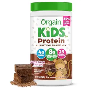 Chocolate Brownie Kids Protein Nutrition Shake Mix, 16.2 OZ