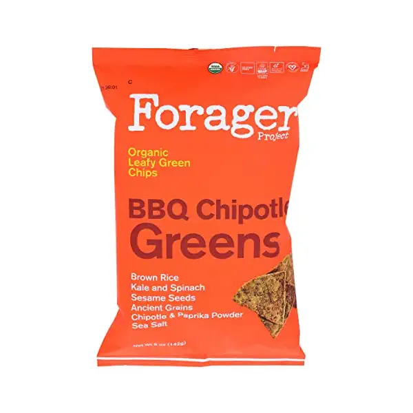 Organic Vegetable Chips Chipotle Bbq Greens, 5 OZ 1