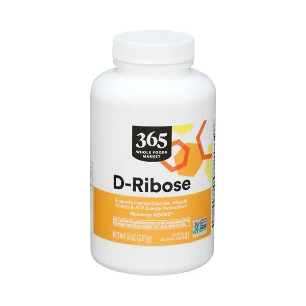 Bio Energy D Ribose Powder, 8 OZ 1