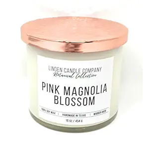 Magnolia Blossom Glass Tumbler Candle, 16 OZ