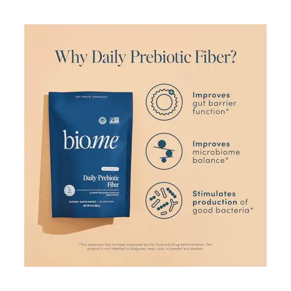 Daily Prebiotic Fiber, 9 OZ 7
