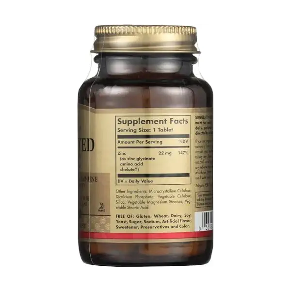 Chelated Zinc, 100 CT 7