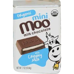 Organic Mini Milk Chocolate Creamy Bar, 0.7 OZ