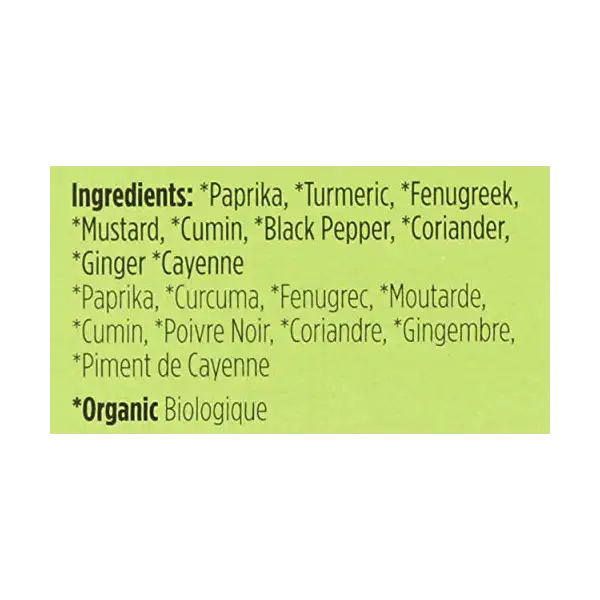 Organic Salt Free Tandoori Masala, 0.45 OZ 4