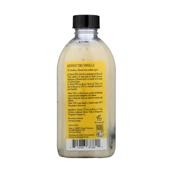 Tahiti Coconut Oil Vanilla, 4 FZ 2