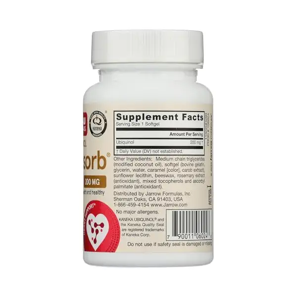 Qh-Absorb CoQ10 200 MG, 30 CT 5