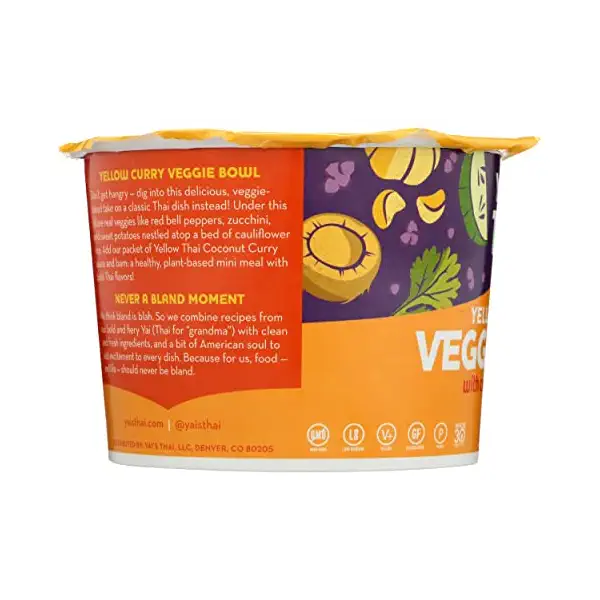 Yellow Curry Veggie Bowl, 3 OZ 4