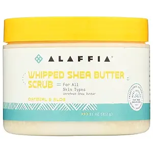 Oatmeal & Aloe Whipped Shea Butter Scrub, 11 OZ