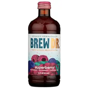Organic Superberry Kombucha, 14 FZ