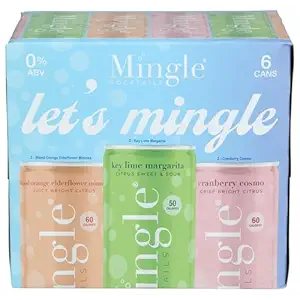 Non-Alcoholic Party Pack Mocktail Variety 6pk Cans, 12 FZ