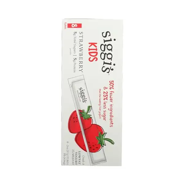 Strawberry Low-Fat Squeezable Yogurt Tubes, 16 OZ 2