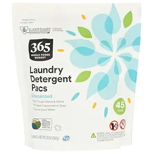 Unscented Laundry Detergent Pods 45 Count, 20 OZ