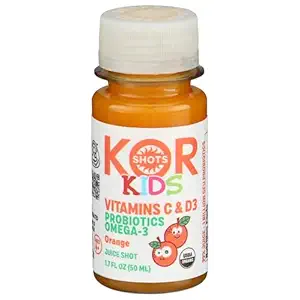 Organic Kids Orange Vitamin C & D3 Juice Shot, 1.7 FZ