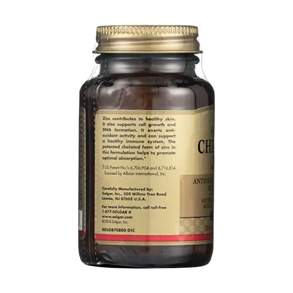 Chelated Zinc, 100 CT 6