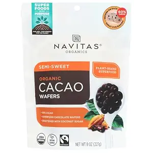 Organic Semi Sweet Cacao Wafers, 8 OZ
