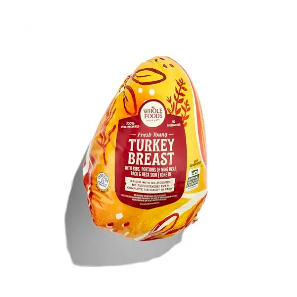 Bone In Turkey Breast 4-8 Pounds 1