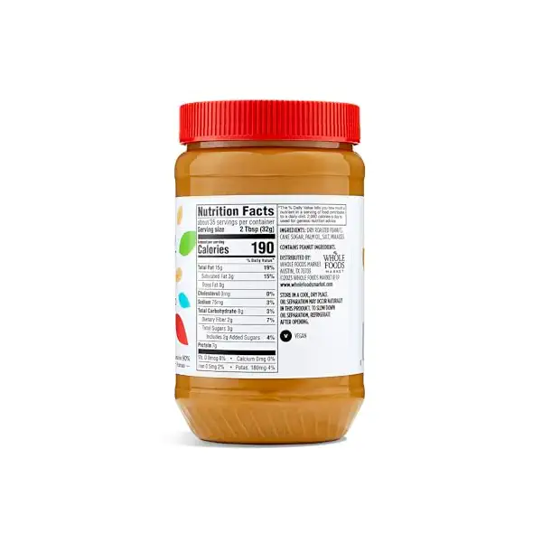 No Stir Creamy Peanut Butter, 40 OZ 2