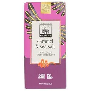Caramel Sea Salt Dark Chocolate Wildlife Bar, 3 OZ