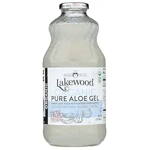 Organic Pure Aloe Vera Gel, 32 FZ
