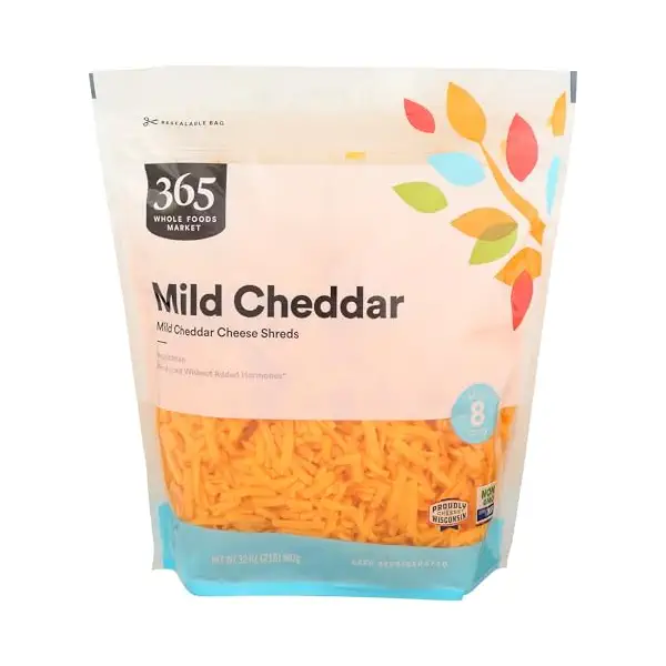 Shredded Mild Cheddar, 32 OZ 1