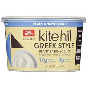 Plain Unsweetened Greek Almond Yogurt, 16 OZ