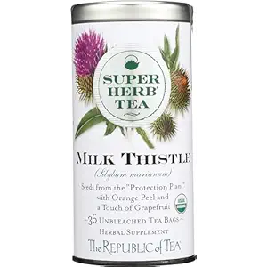Organic Milk Thistle Superherb Tea, 36 CT